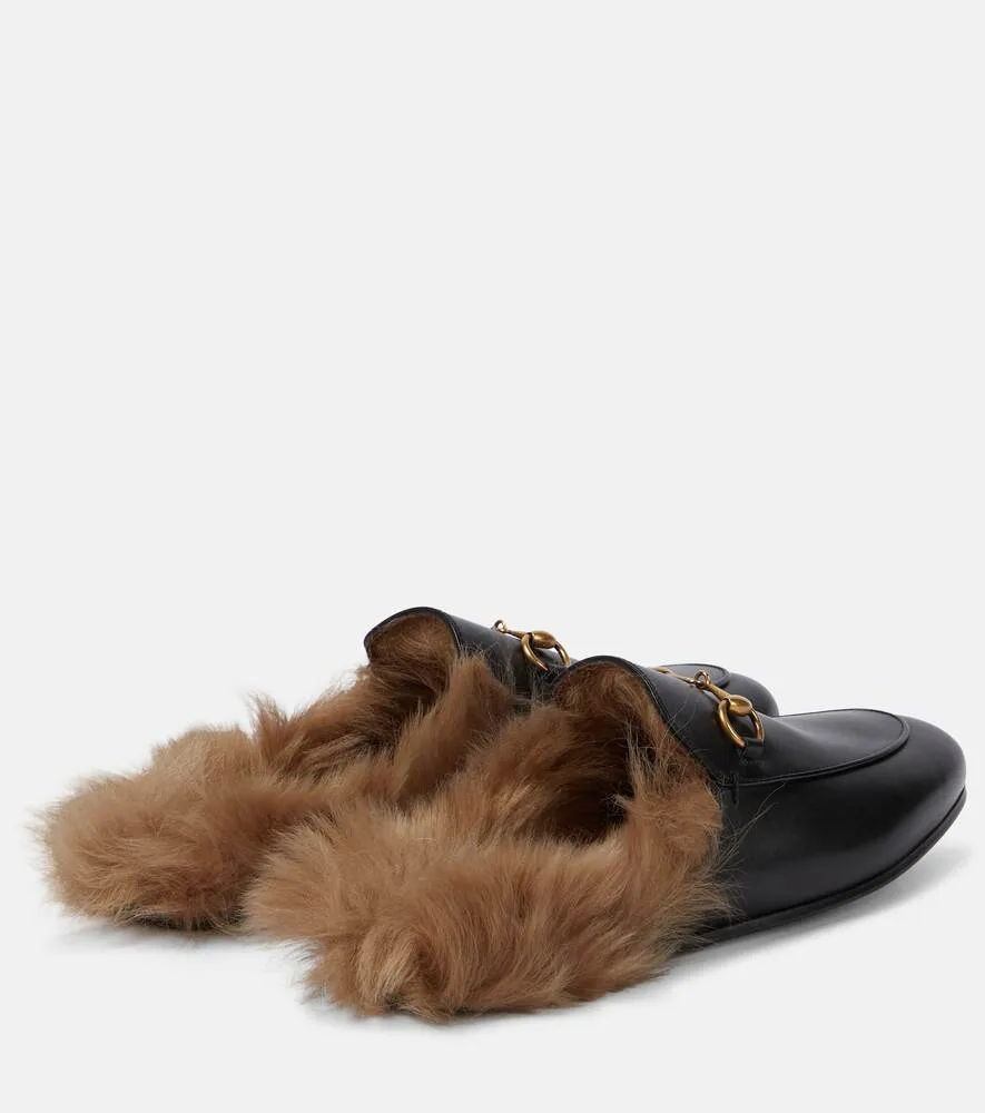 2015 Gucci Princetown Re-Edition Slippers, Black