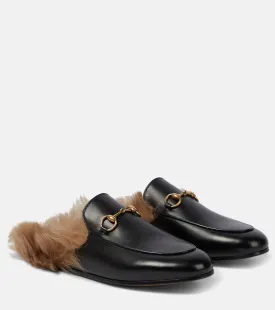 2015 Gucci Princetown Re-Edition Slippers, Black