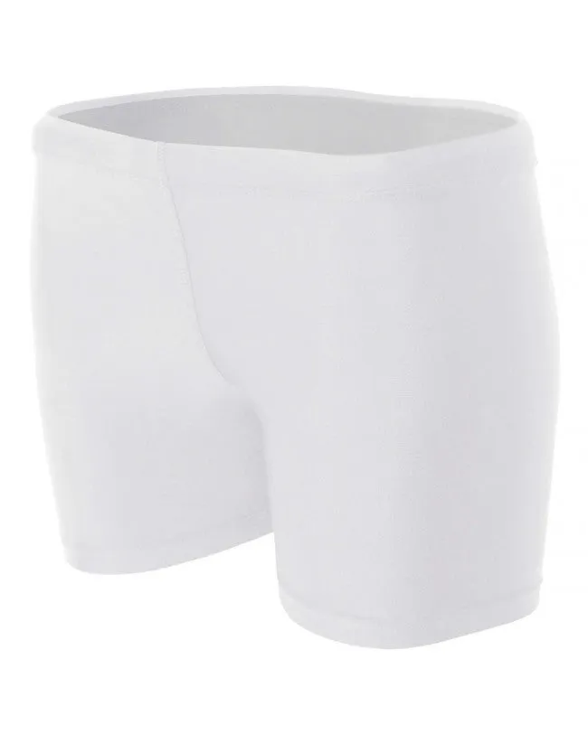A4 Ladies 4" Compression Short