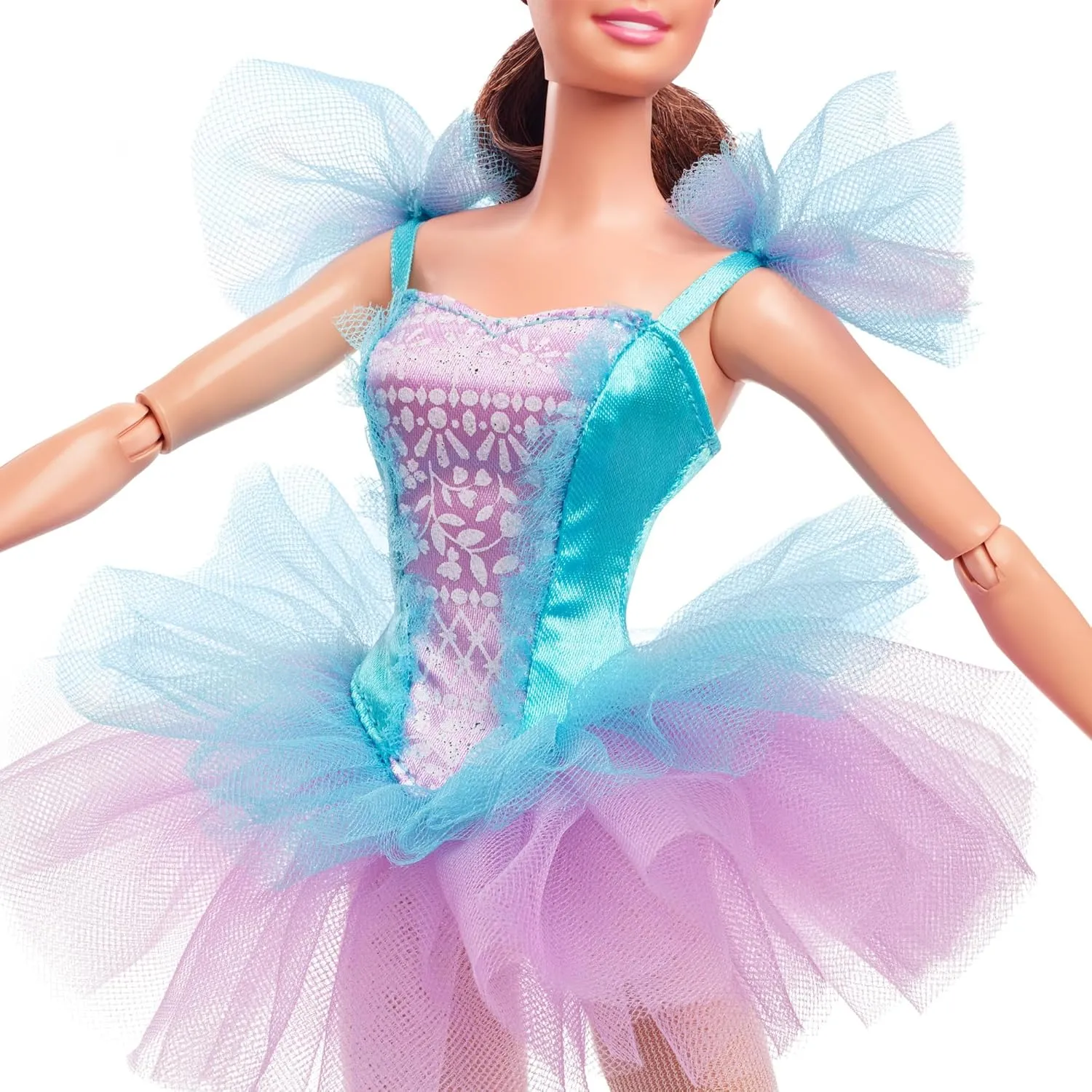 Barbie Signature Ballet Wishes Doll (Brunette, 12 in), Posable, Wearing Ballerina Costume