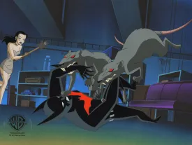 Batman Beyond Original Production Cel: Batman, Dana