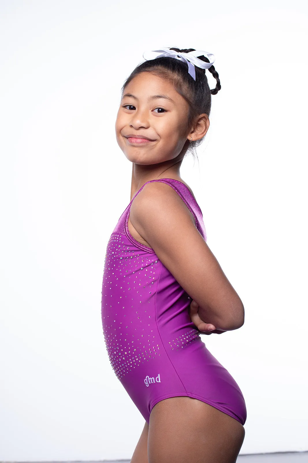 Billie Plum Short Sleeve Leotard