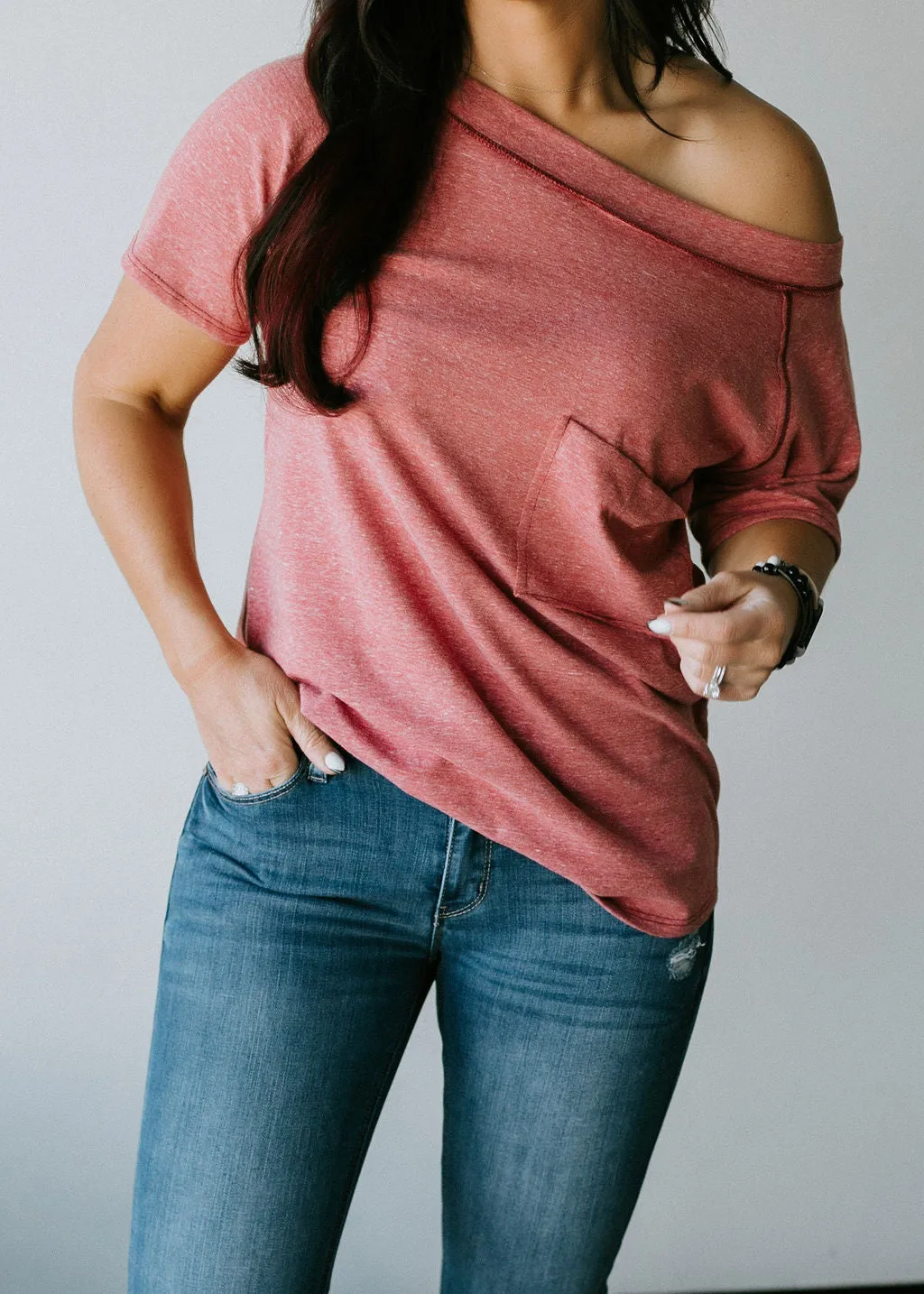 Caden Oversized Tee FINAL SALE