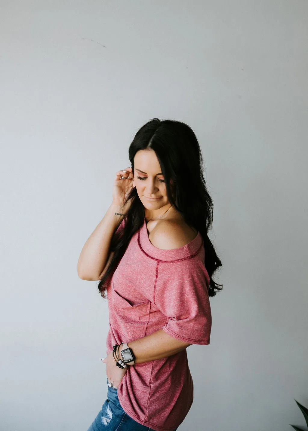 Caden Oversized Tee FINAL SALE