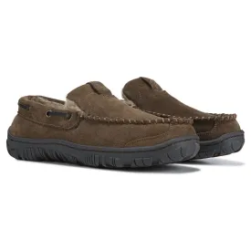 Clarks men's Venetian moccasin slippers, sage color