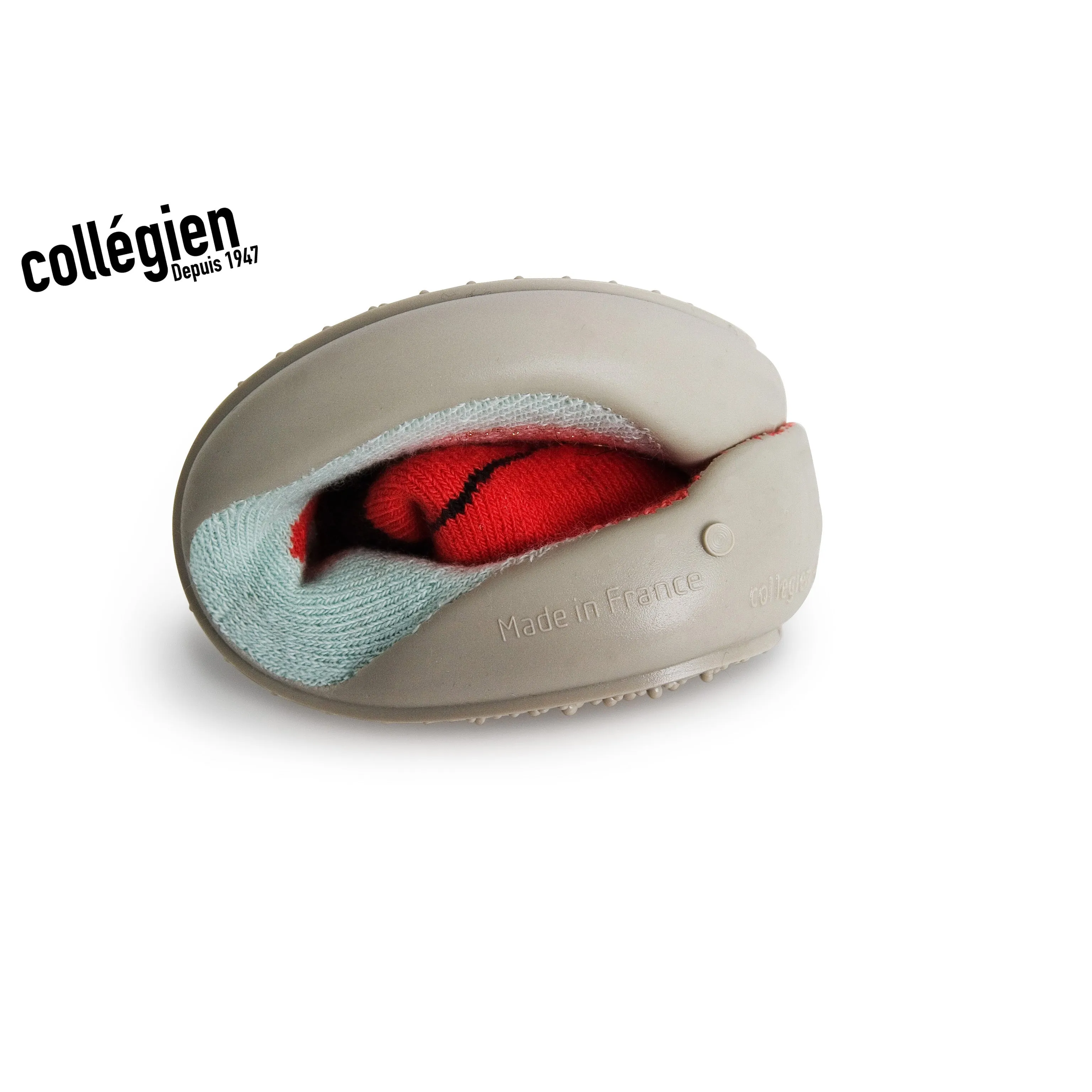 collégien Customise Disco Gold Viva Sock Slippers