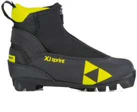 Cross-country ski boots XJ Sprint Junior - children's Fischer, black