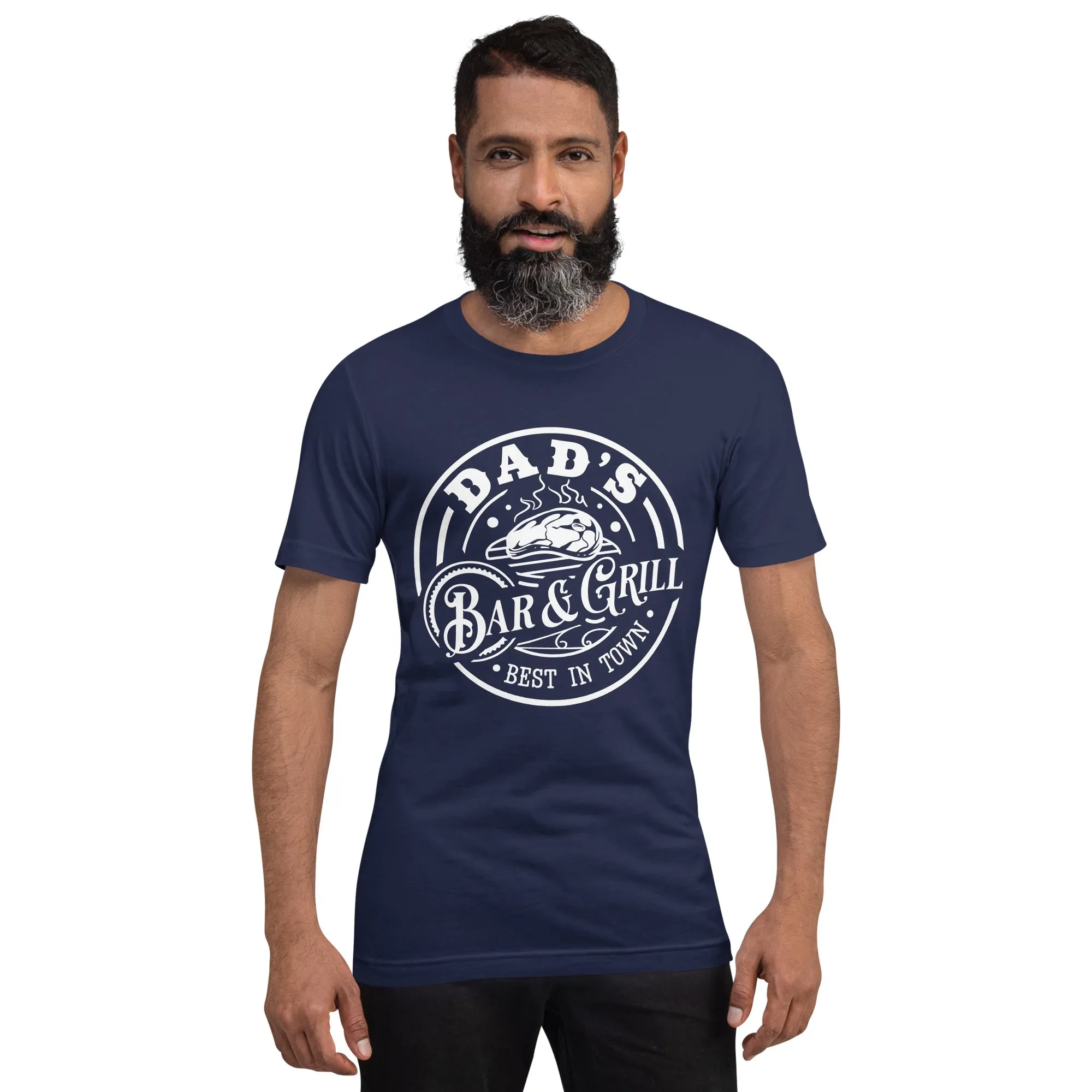Dad's Bar and Grill BBQ T-shirt – Comfortable & Stylish Tee for BBQ Lovers