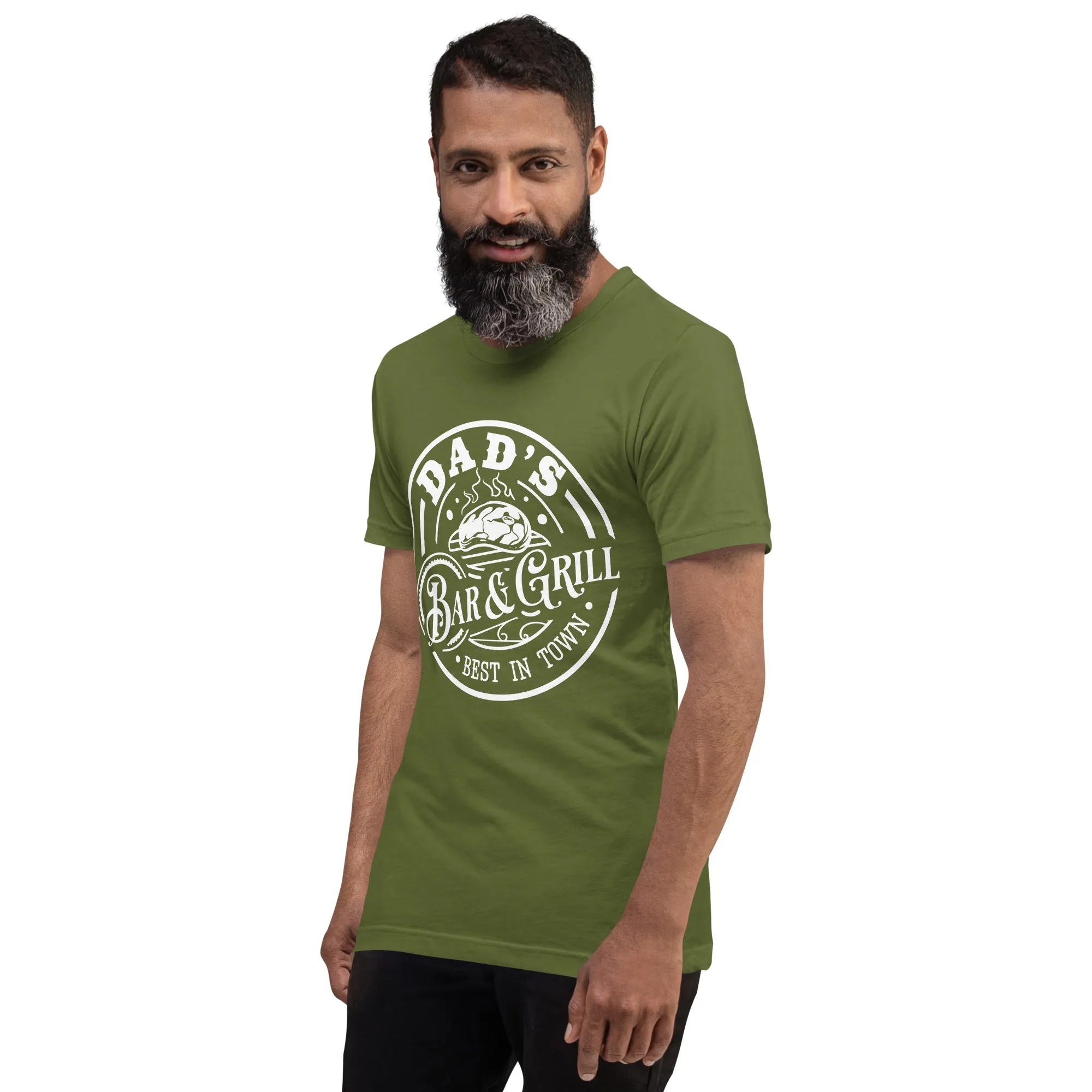 Dad's Bar and Grill BBQ T-shirt – Comfortable & Stylish Tee for BBQ Lovers