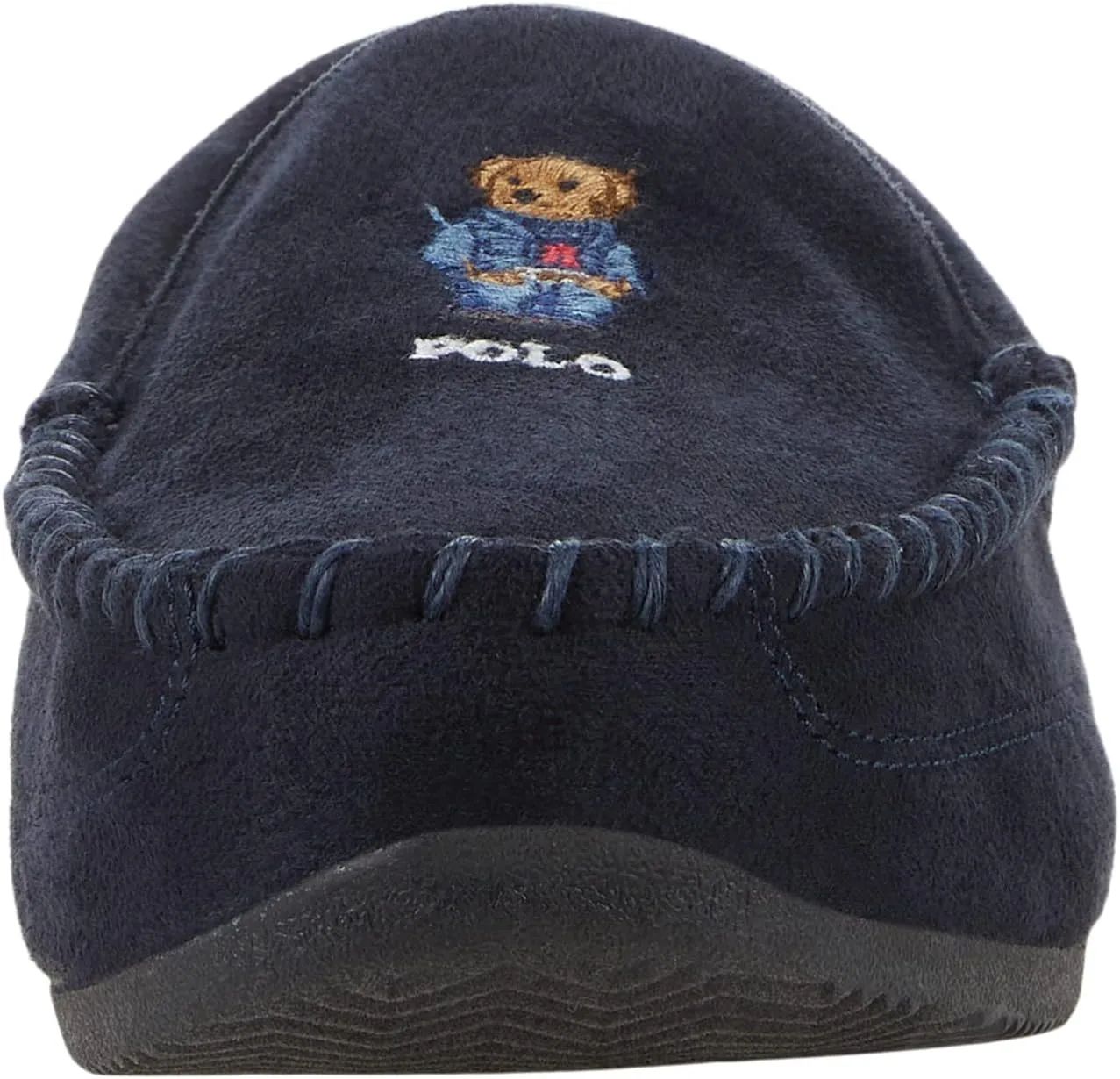 Declan Bear Moccasin Slipper Polo Ralph Lauren, navy