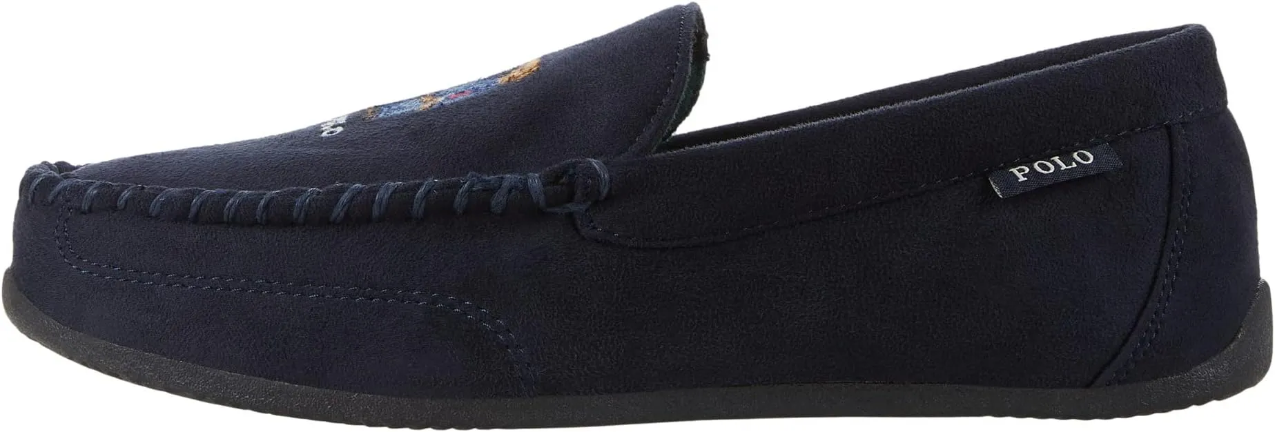 Declan Bear Moccasin Slipper Polo Ralph Lauren, navy