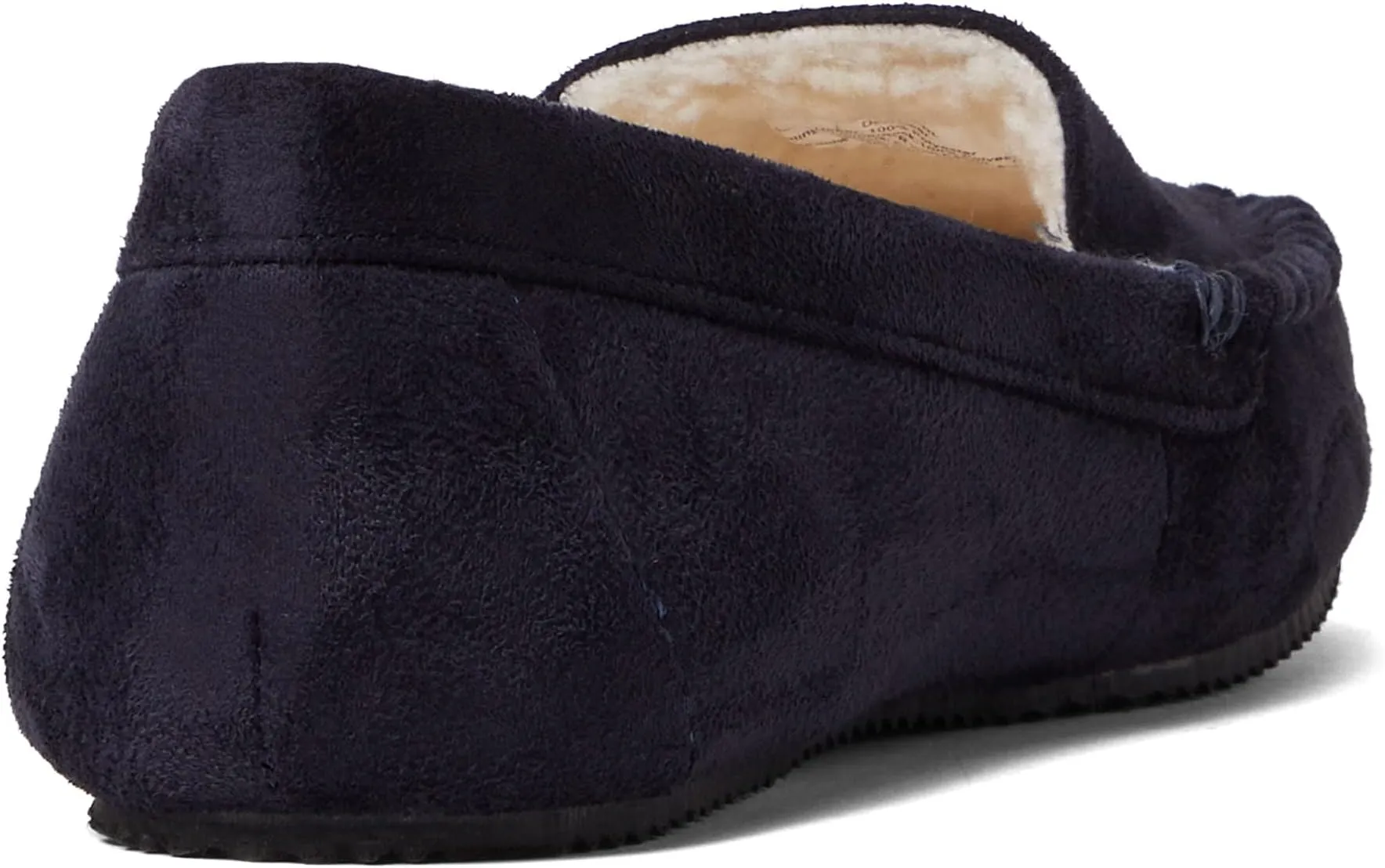 Dezi Bear Moccasin Slipper Polo Ralph Lauren, dark blue
