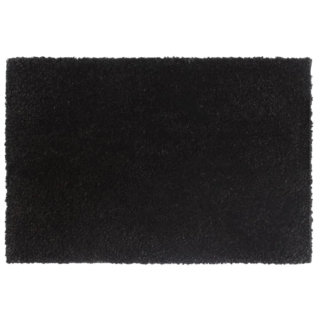 Door Mats 2 pcs Black 40x60 cm Tufted Coir