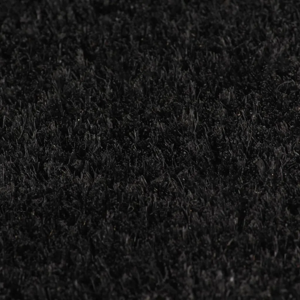 Door Mats 2 pcs Black 40x60 cm Tufted Coir