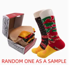 Foodie -Hamburger To Go - 3 Pairs