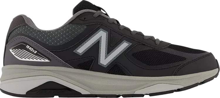 New Balance 1540v3 'Black Castlerock' sneakers, black