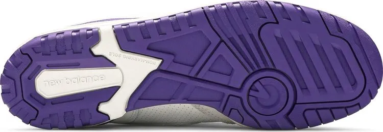 New Balance 550 'White Purple' sneakers, white