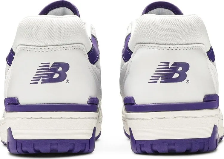 New Balance 550 'White Purple' sneakers, white