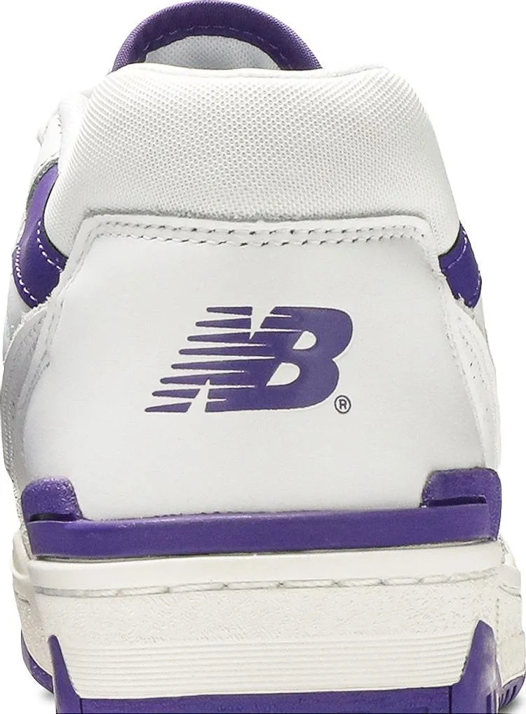 New Balance 550 'White Purple' sneakers, white