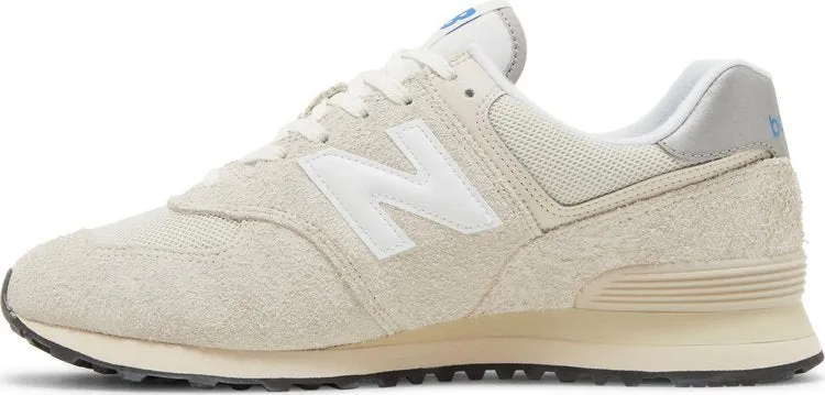 New Balance 574 'Reflection Grey' sneakers, cream