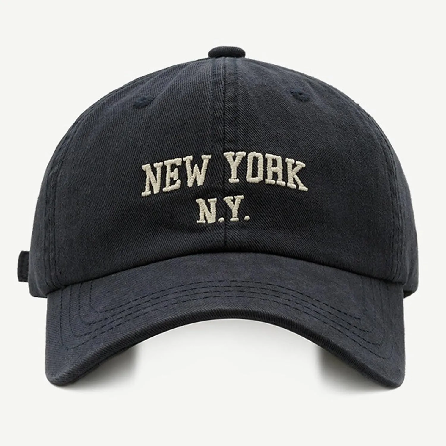 New York Baseball Hat for Women Adjustable Embroidery 100% Cotton Trucker Hats Classic Vintage Baseball Cap