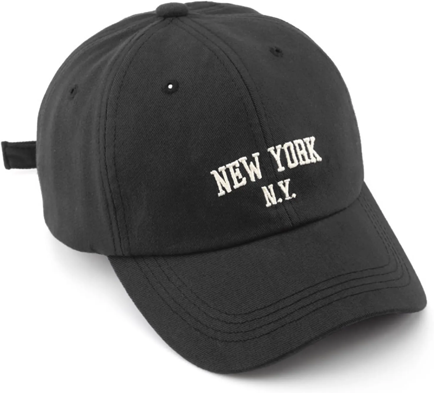 New York Baseball Hat for Women Adjustable Embroidery 100% Cotton Trucker Hats Classic Vintage Baseball Cap