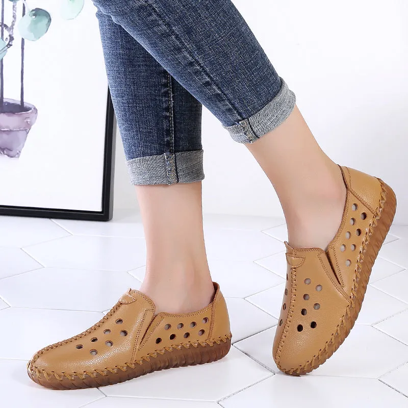Owlkay Hollowed Out  Leisure Soft Women's shoes