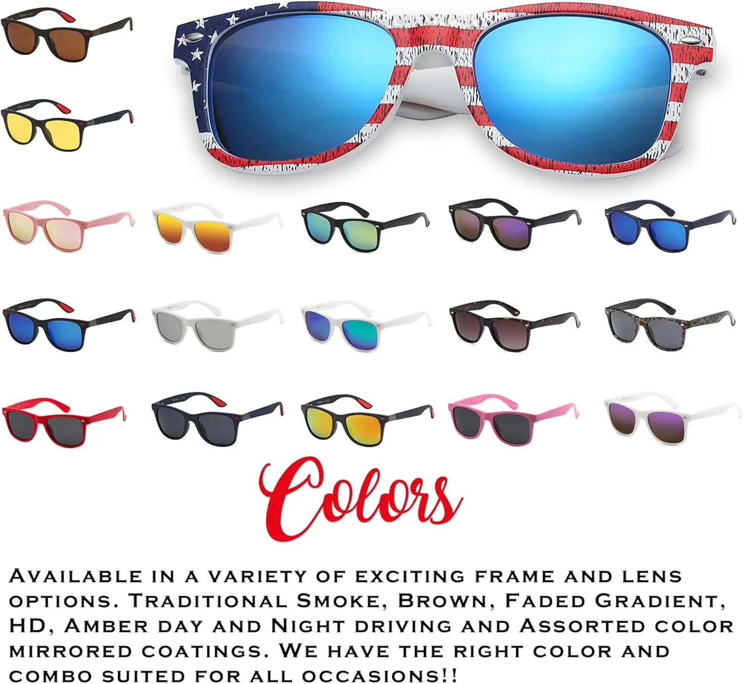 PolarSpex Polarized Sunglasses for Men and Women ?C UV Protection, Durable & Lightweight Retro Sunglasses for Driving, Fishing