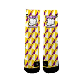 Sentinel Spartans Basketball Triangular Socks