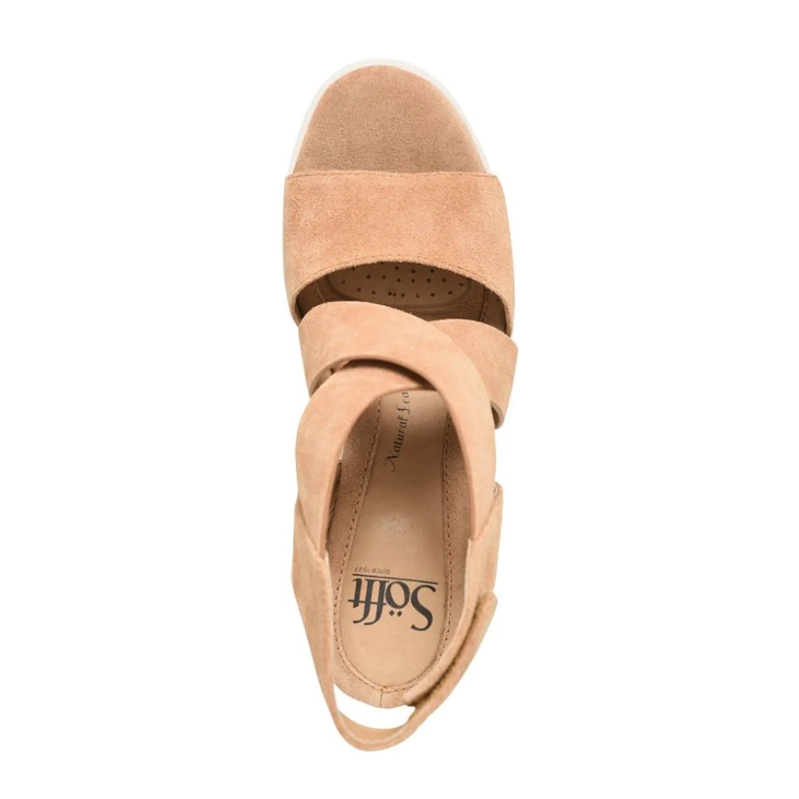 Sofft Uxley Wedge Sandal (Women) - Desert