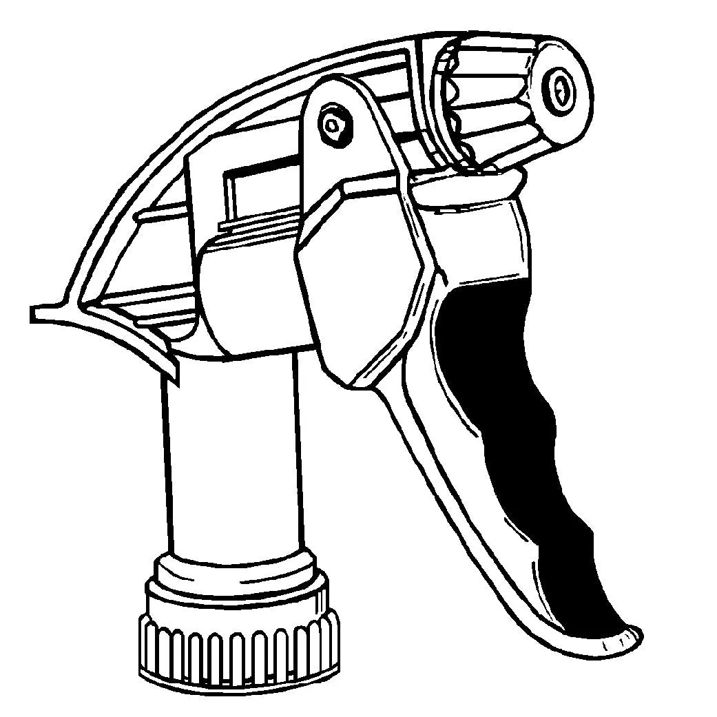 SPRAYER/ Trigger/ High Output/ 9 1/4"