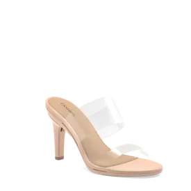 The Slide - Clear/Sand    Stiletto Heel Kit 4 Sand