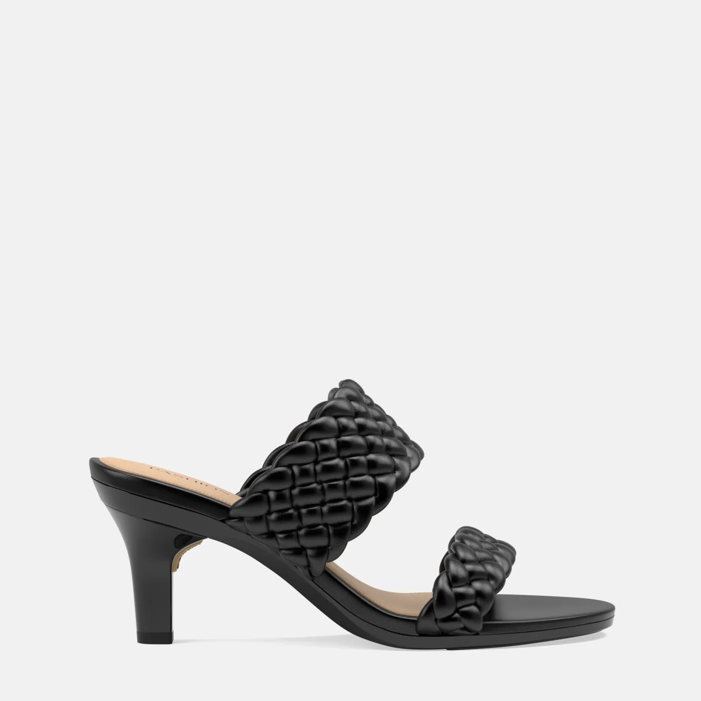 The Slide - Coal Braid   Stiletto Heel Kit 3 Coal - FINAL SALE