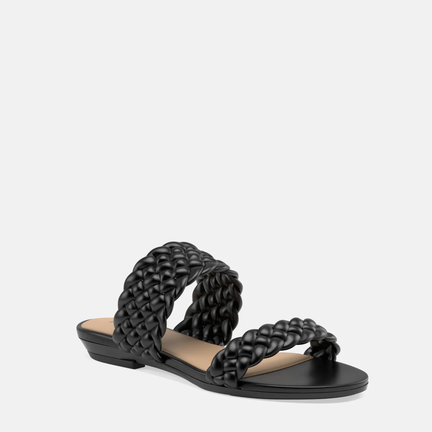 The Slide - Coal Braid   Stiletto Heel Kit 3 Coal - FINAL SALE
