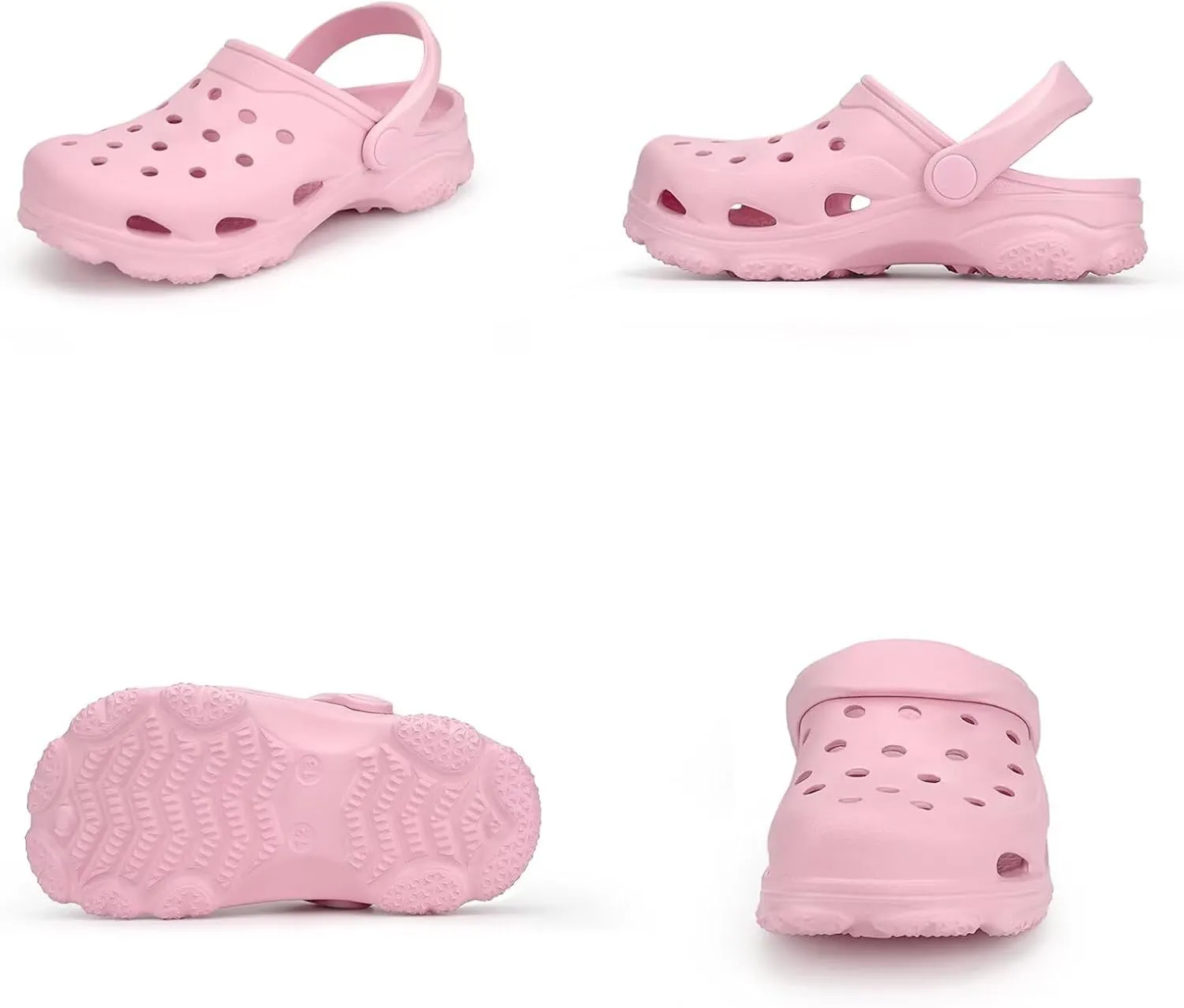 Toddler Kids Classic Clogs Boys Girls Slip on Sandals Water Shoes Light and Durable