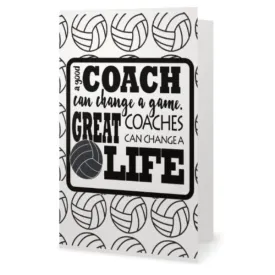 Volleyball Coach Card